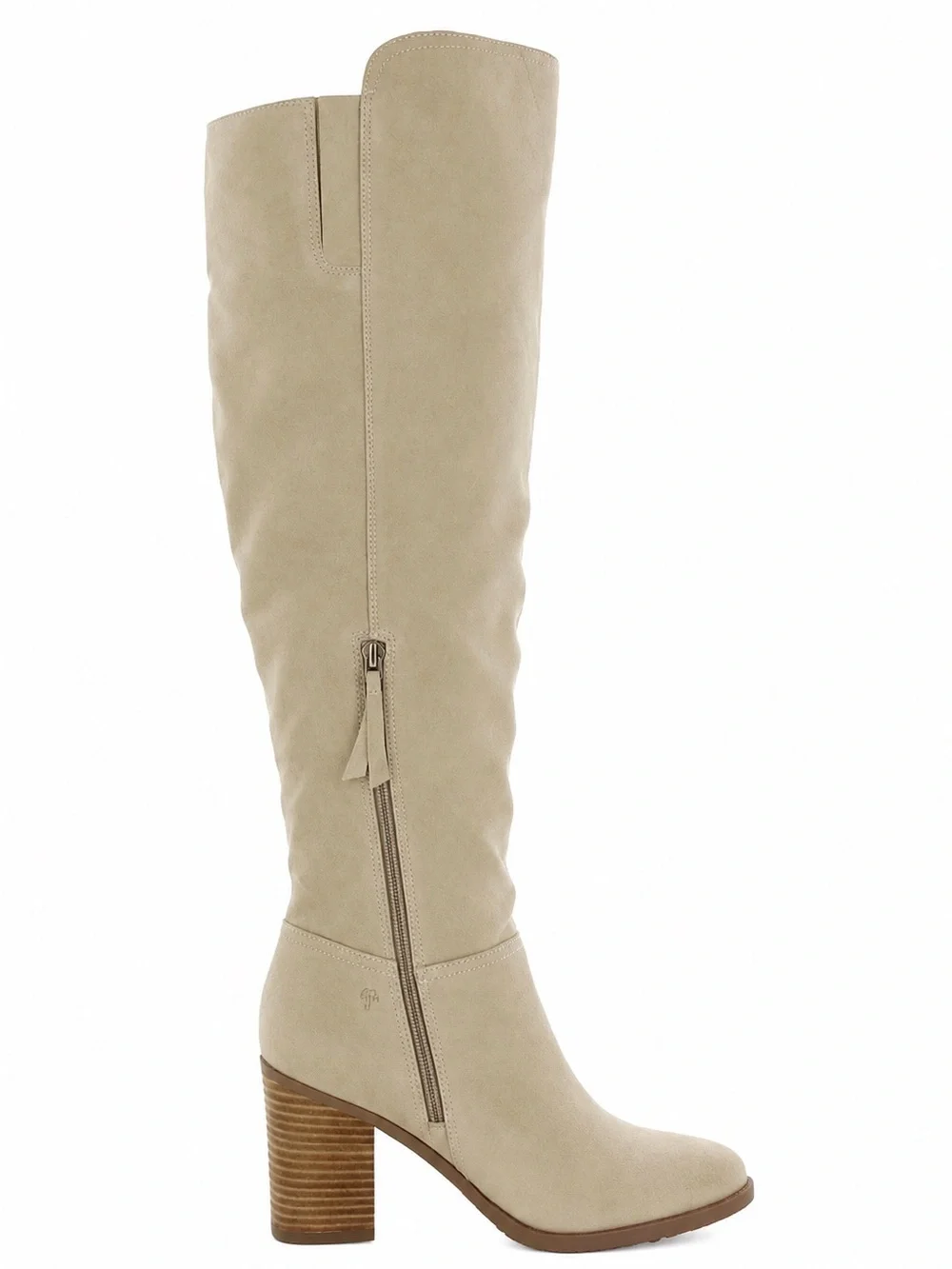 NWT Naturalizer Kyrie Over-the-Knee Suede Boots | Porcelain | Sz 9